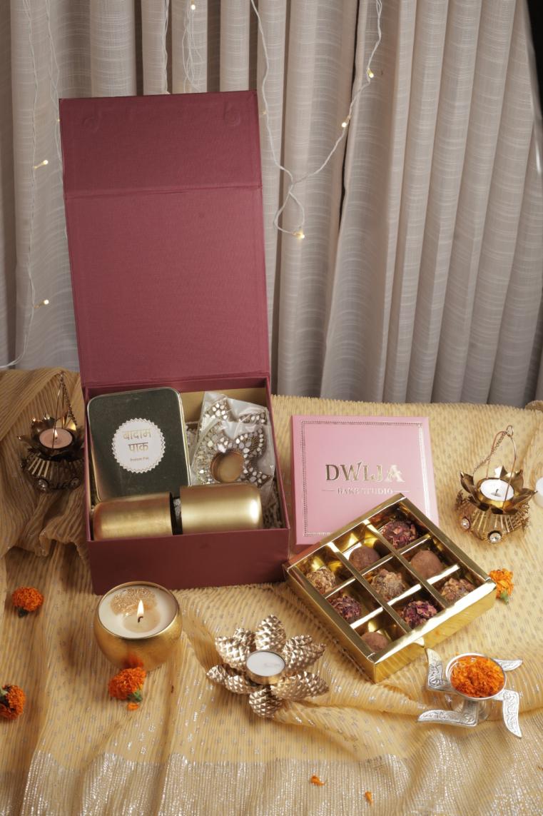 The Velvet Utsav — original Dwija Diwali hamper